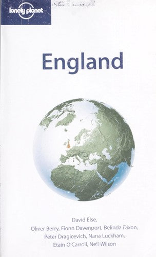 England (Lonely Planet Country Guides)