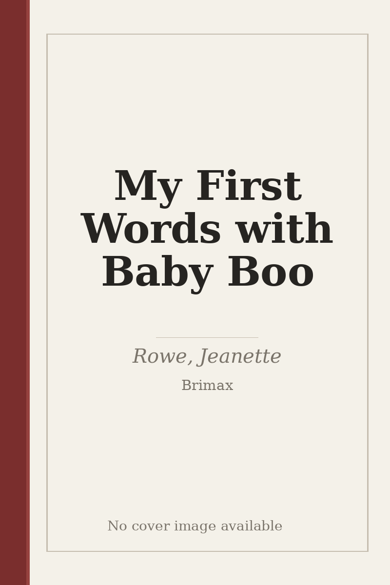 My First Words with Baby Boo - no cover image available