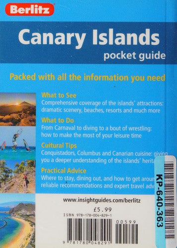 Berlitz: Canary Islands Pocket Guide (Berlitz Pocket Guides)