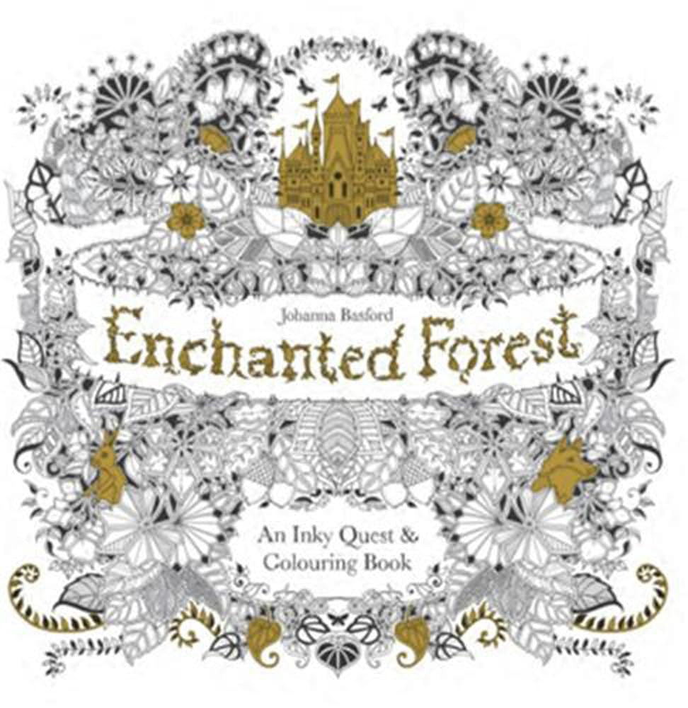 Enchanted Forest: An Inky Quest & Colouring Book: 1