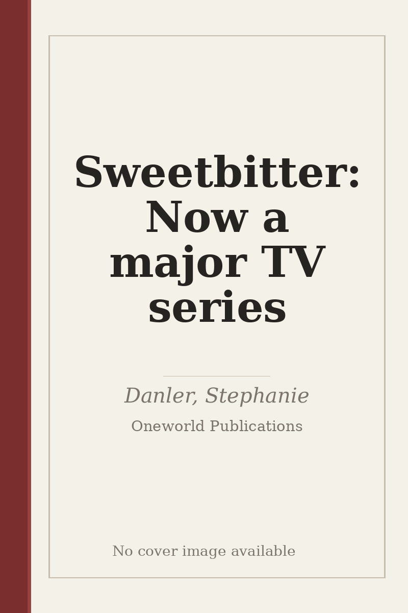 Sweetbitter: Now a major TV series - no cover image available