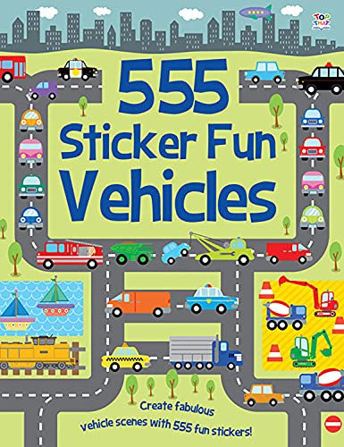 555 Vehicles (555 Sticker Fun)