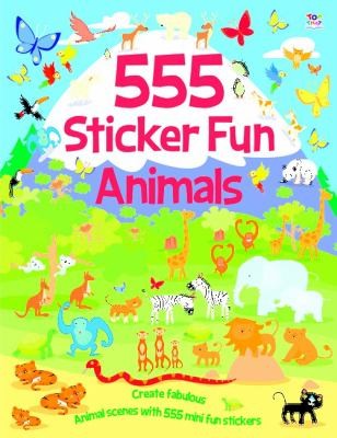555 Animals (555 Sticker Fun)