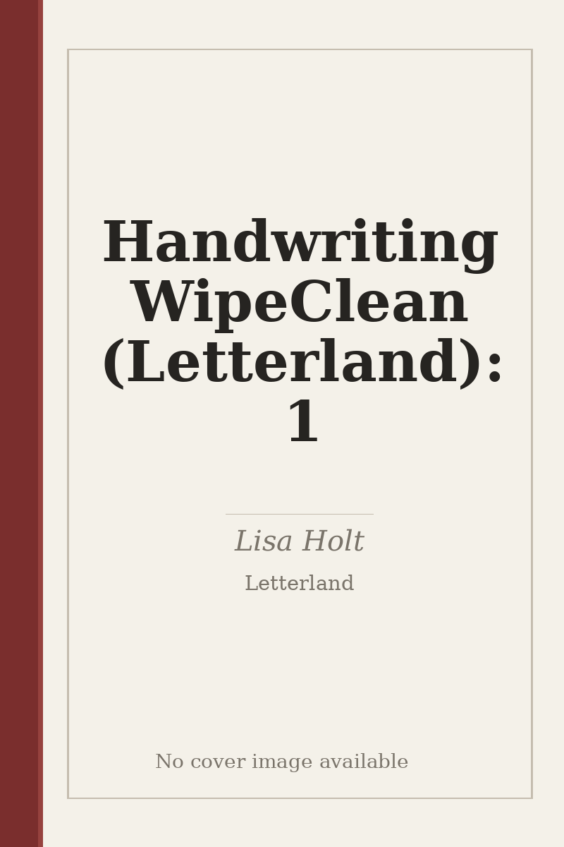 Handwriting WipeClean (Letterland): 1 - no cover image available
