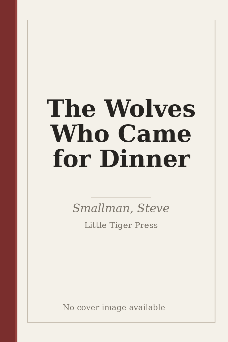 The Wolves Who Came for Dinner - no cover image available