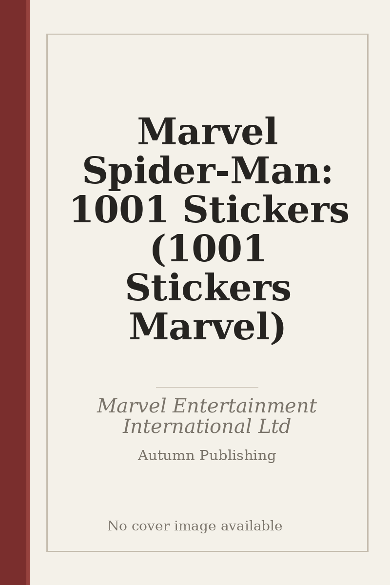 Marvel Spider-Man: 1001 Stickers (1001 Stickers Marvel) - no cover image available