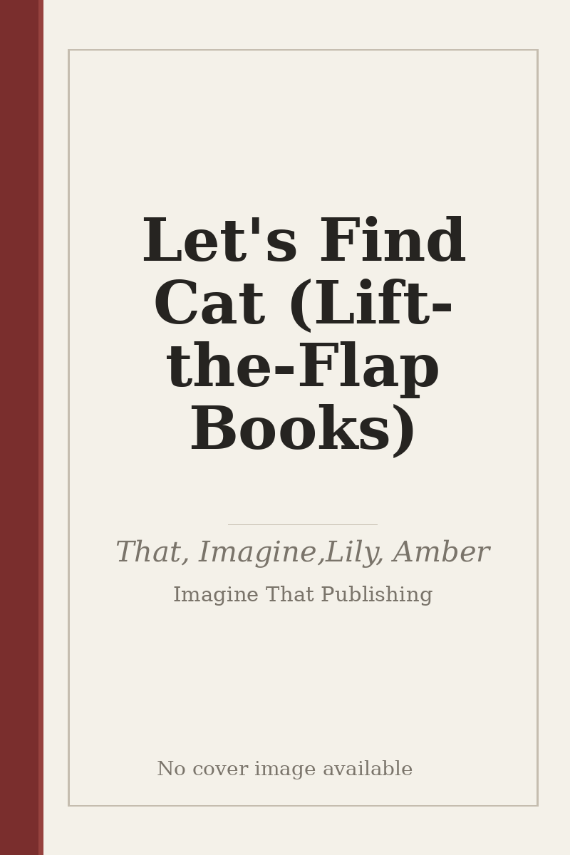 Let's Find Cat (Lift-the-Flap Books) - no cover image available