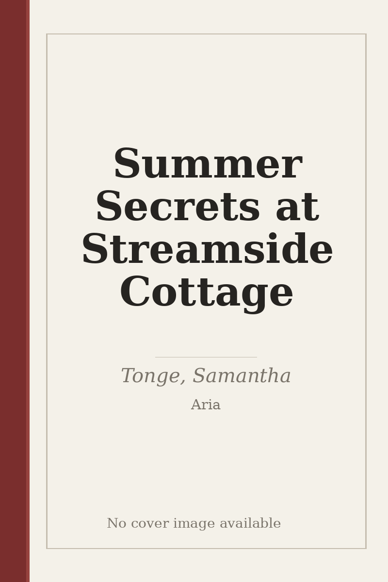 Summer Secrets at Streamside Cottage - no cover image available
