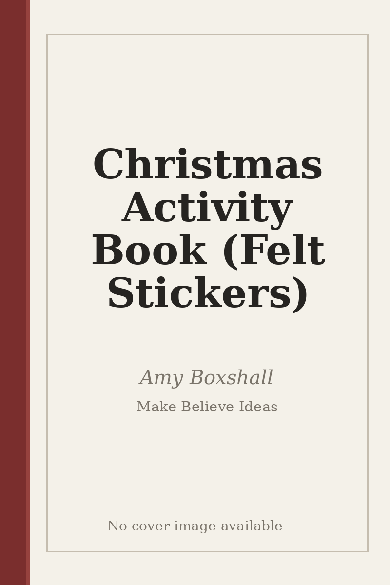 Christmas Activity Book (Felt Stickers) - no cover image available