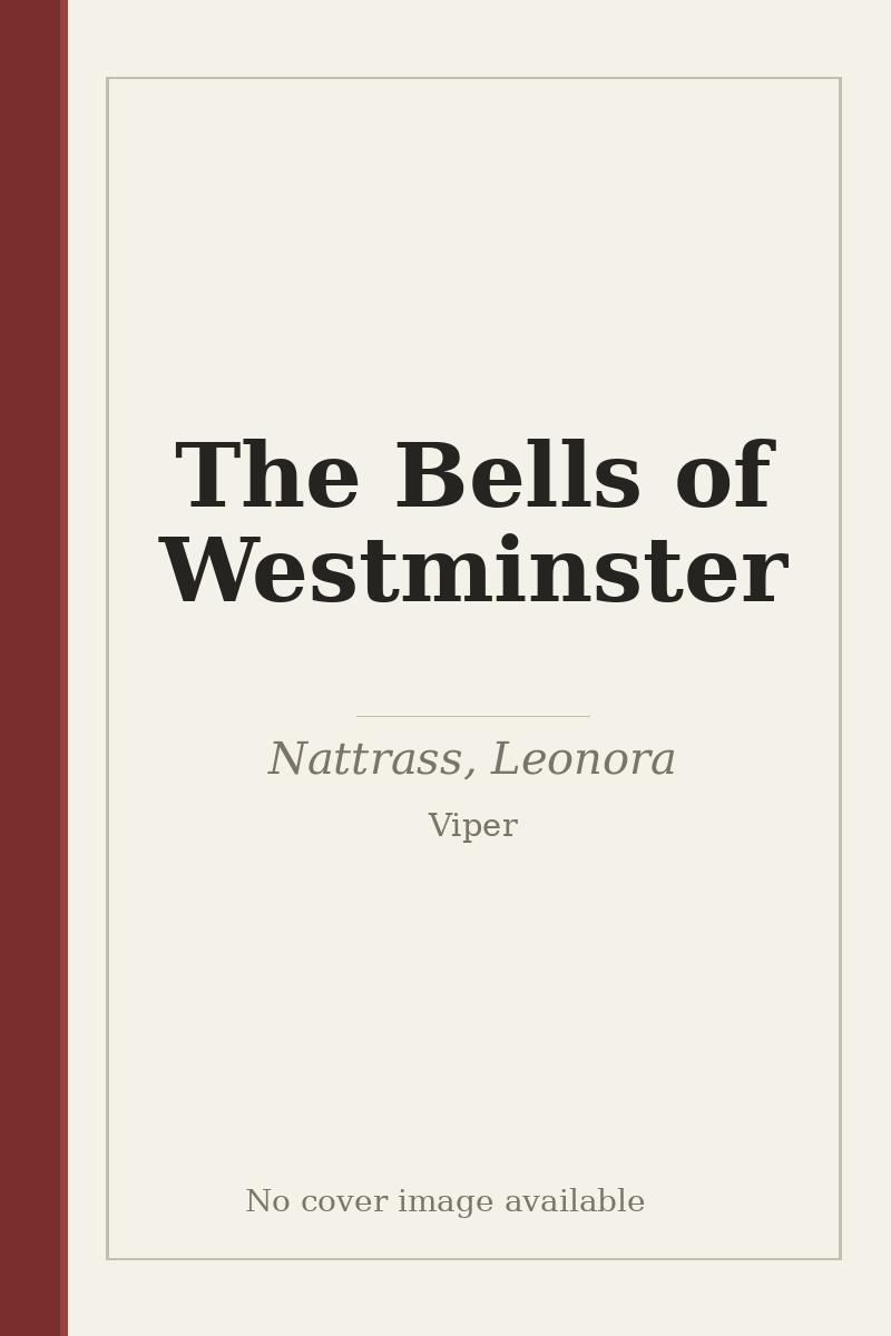The Bells of Westminster - no cover image available