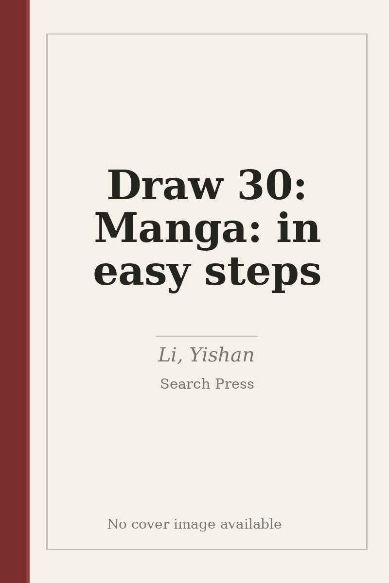 Draw 30: Manga: in easy steps - no cover image available