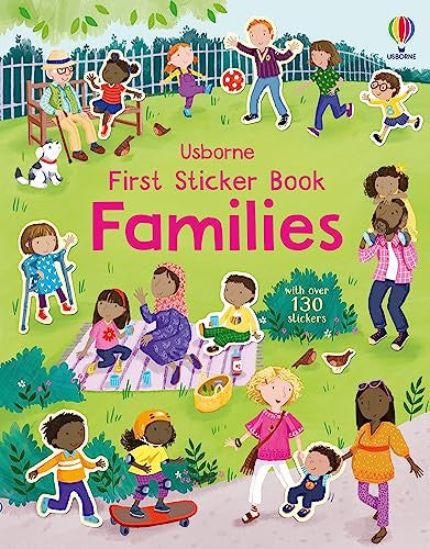 First Sticker Book Families (First Sticker Books)