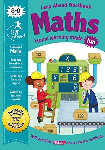 Leap Ahead: 8-9 Years Maths (Leap Ahead Workbook Expert)