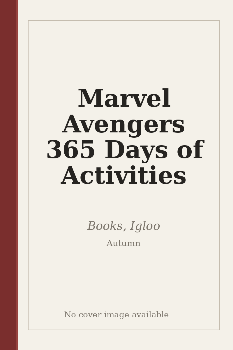 Marvel Avengers 365 Days of Activities - no cover image available
