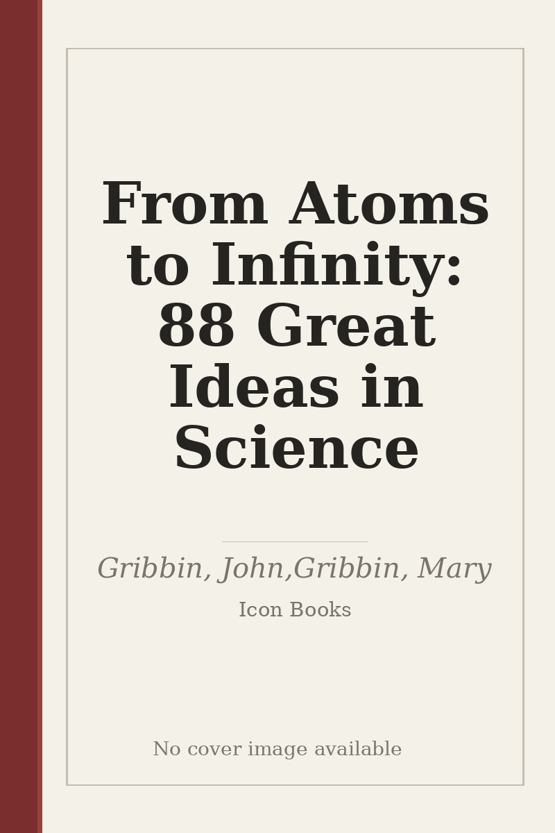 From Atoms to Infinity: 88 Great Ideas in Science - no cover image available