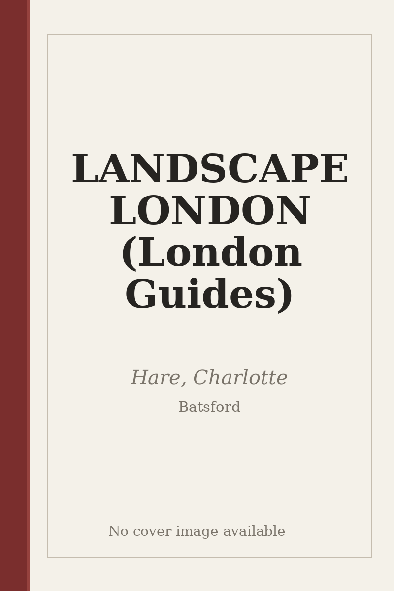 LANDSCAPE LONDON (London Guides) - no cover image available