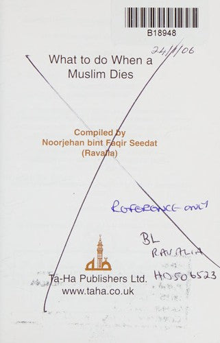 What to do when a Muslim Dies