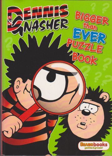 BIGGER THAN EVER PUZZLE BOOK(DENNIS GNASHER)