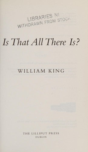 Is That All There Is?