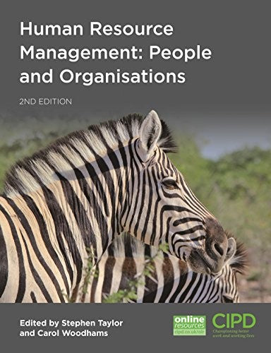 Human Resource Management: People and Organisations (AGENCY/DISTRIBUTED)