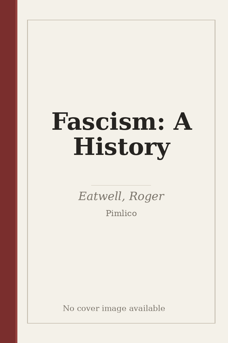 Fascism: A History - no cover image available