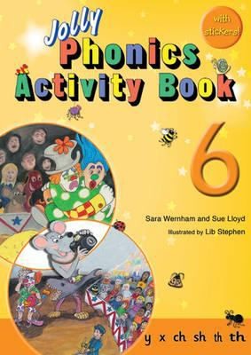 Jolly Phonics Activity Book 6: in Precursive Letters (British English edition) (Jolly Phonics Activity Books, set 1-7 Updated Edition)