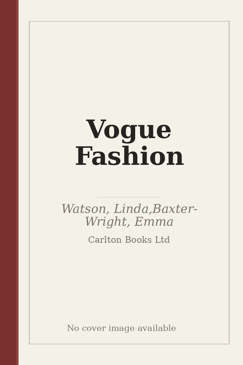 Vogue Fashion - no cover image available