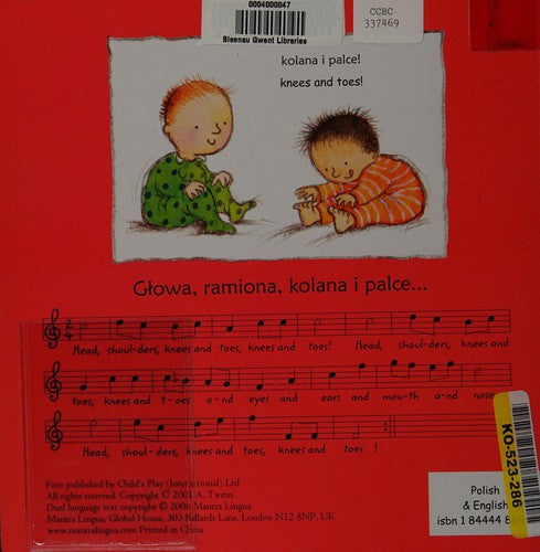 Head, Shoulders, Knees and Toes in Korean and English: 1 (Board Books)