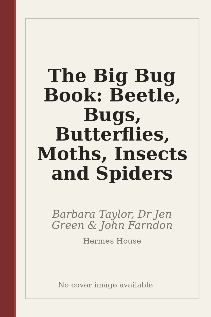 The Big Bug Book: Beetle, Bugs, Butterflies, Moths, Insects and Spiders - no cover image available