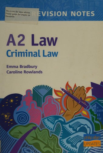 A2 Criminal Law Exam Revision Notes
