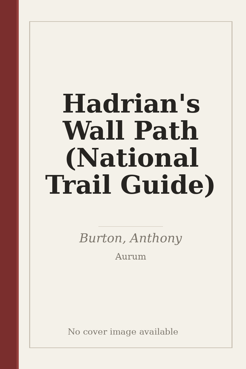 Hadrian's Wall Path (National Trail Guide) - no cover image available
