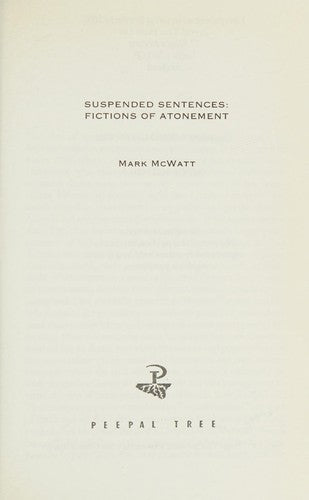 Suspended Sentences: Fictions of Atonement