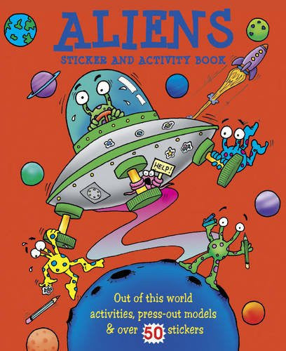 Scary Activity: Aliens (Giant Sticker & Activity Fun)