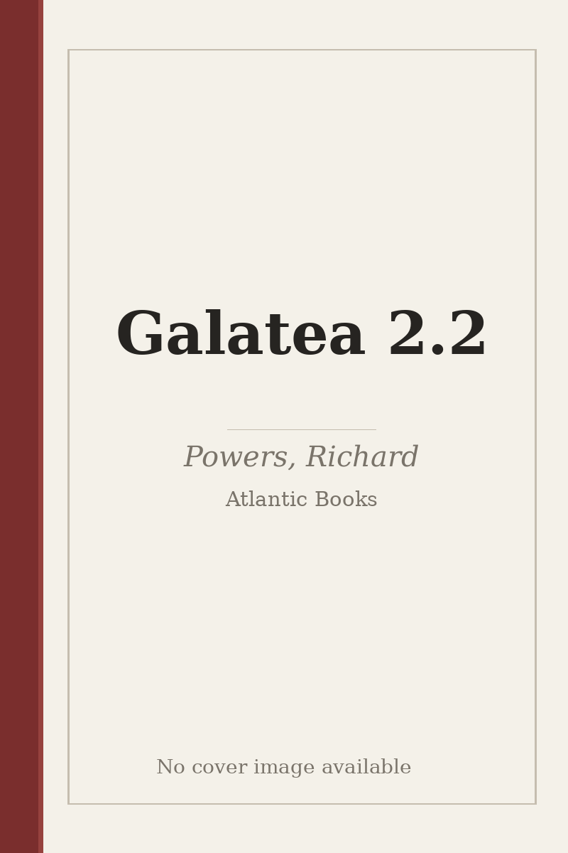 Galatea 2.2 - no cover image available