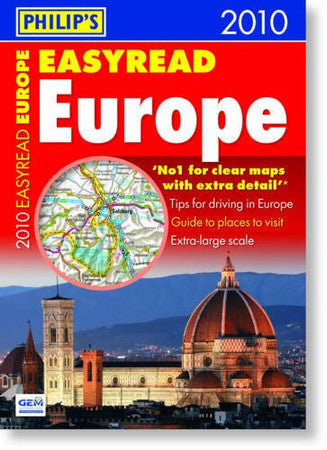 Philip's Easyread Europe (Road Atlases)
