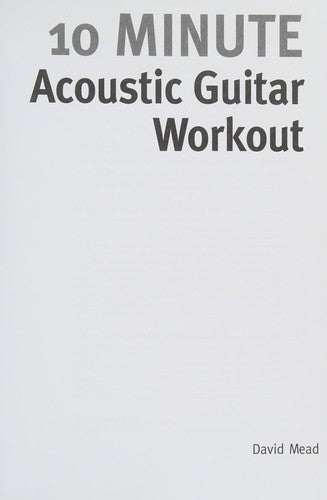 10 Minute Guitar Workout (Includes CD)