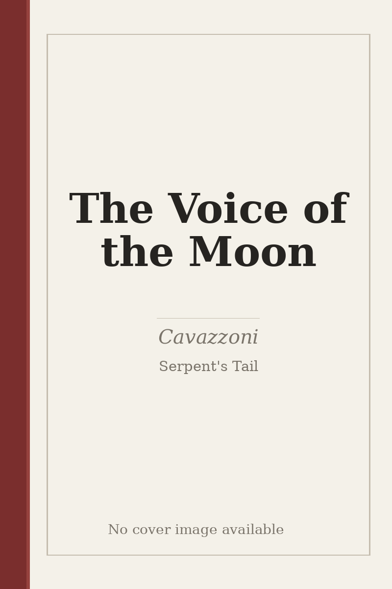 The Voice of the Moon - no cover image available