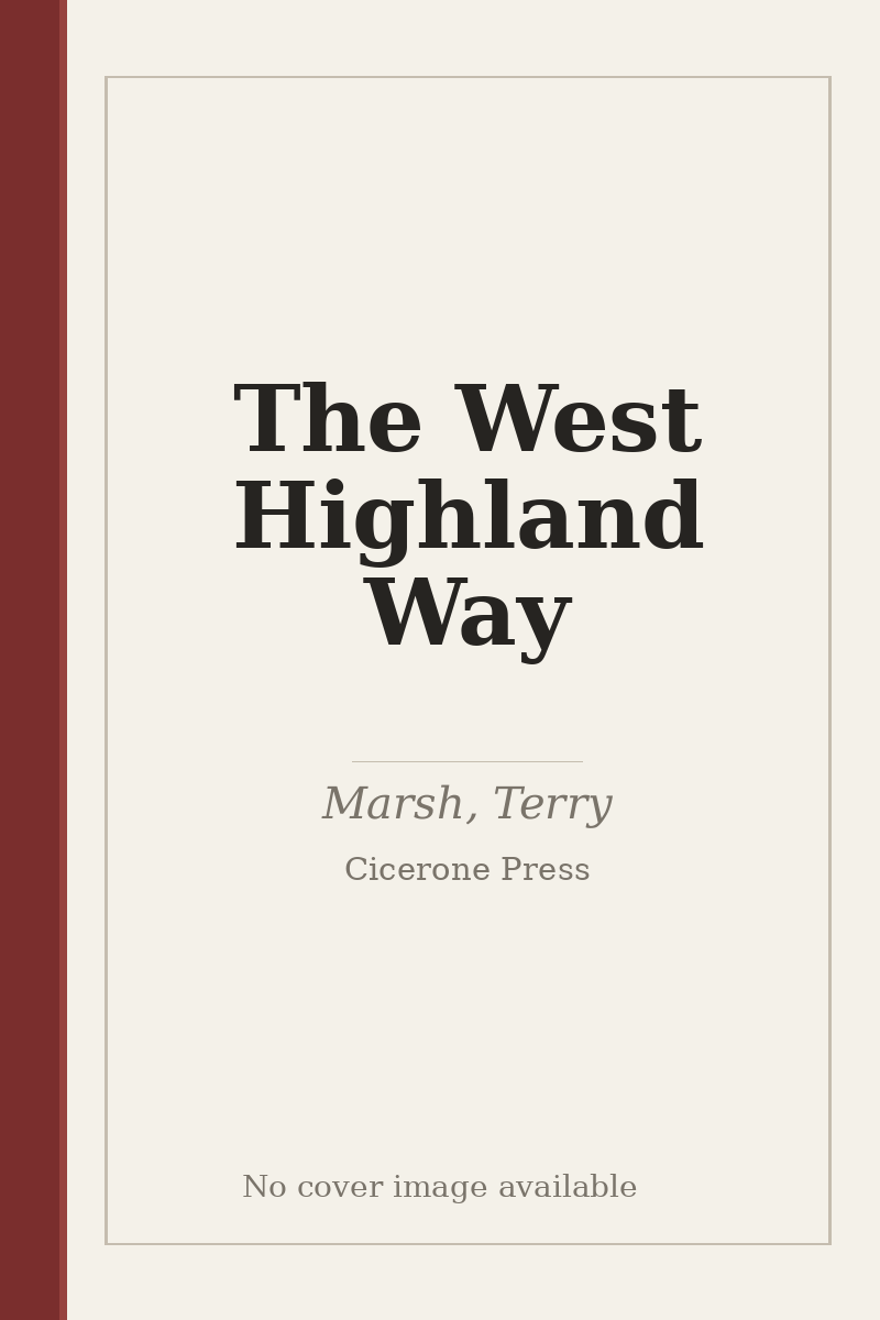 The West Highland Way - no cover image available