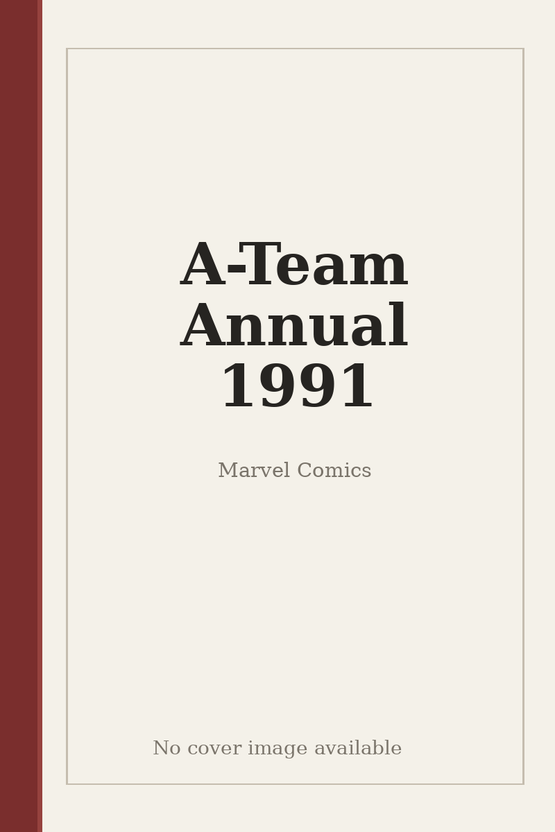 A-Team Annual 1991 - no cover image available