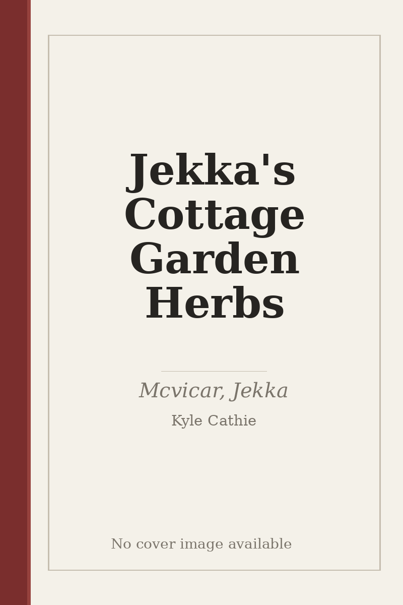 Jekka's Cottage Garden Herbs - no cover image available