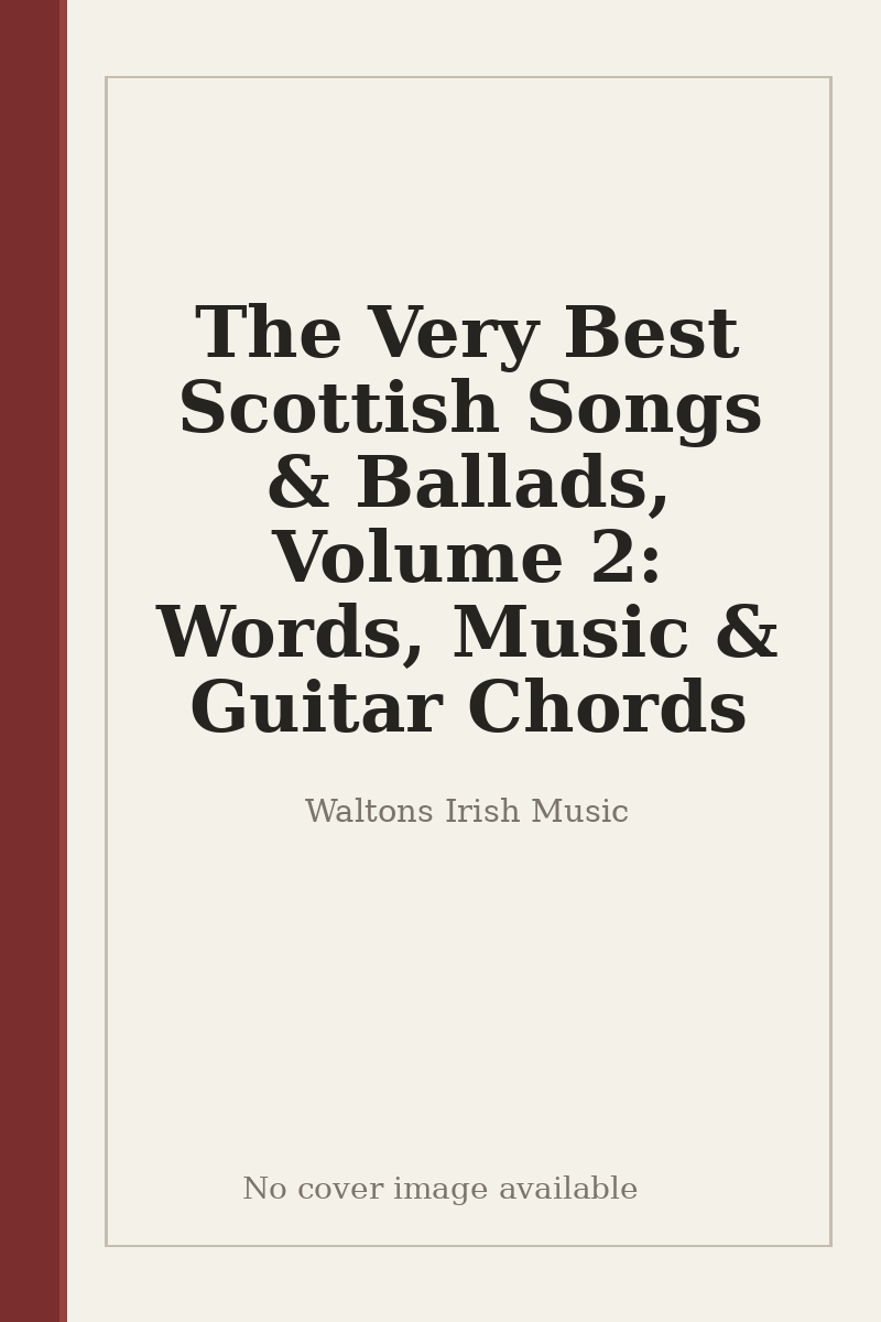 The Very Best Scottish Songs & Ballads, Volume 2: Words, Music & Guitar Chords - no cover image available