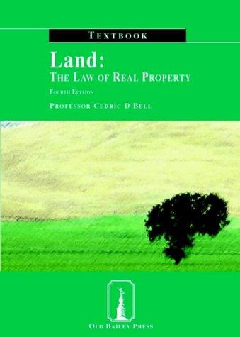 Land: The Law of Real Property Textbook (Textbook S.)