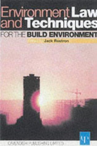 Environmental Law for The Built Environment
