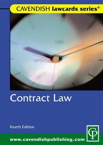 Cavendish: Contract Lawcards