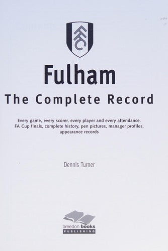 Fulham: The Complete Record