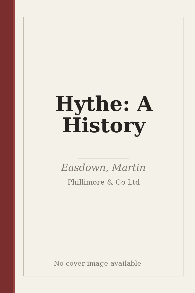 Hythe: A History - no cover image available