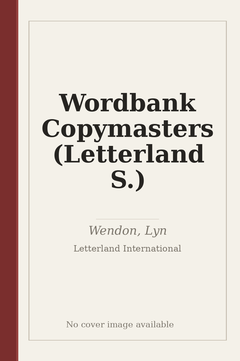 Wordbank Copymasters (Letterland S.) - no cover image available