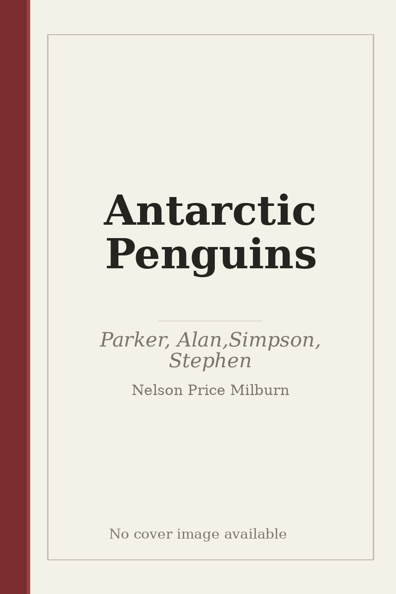 Antarctic Penguins - no cover image available