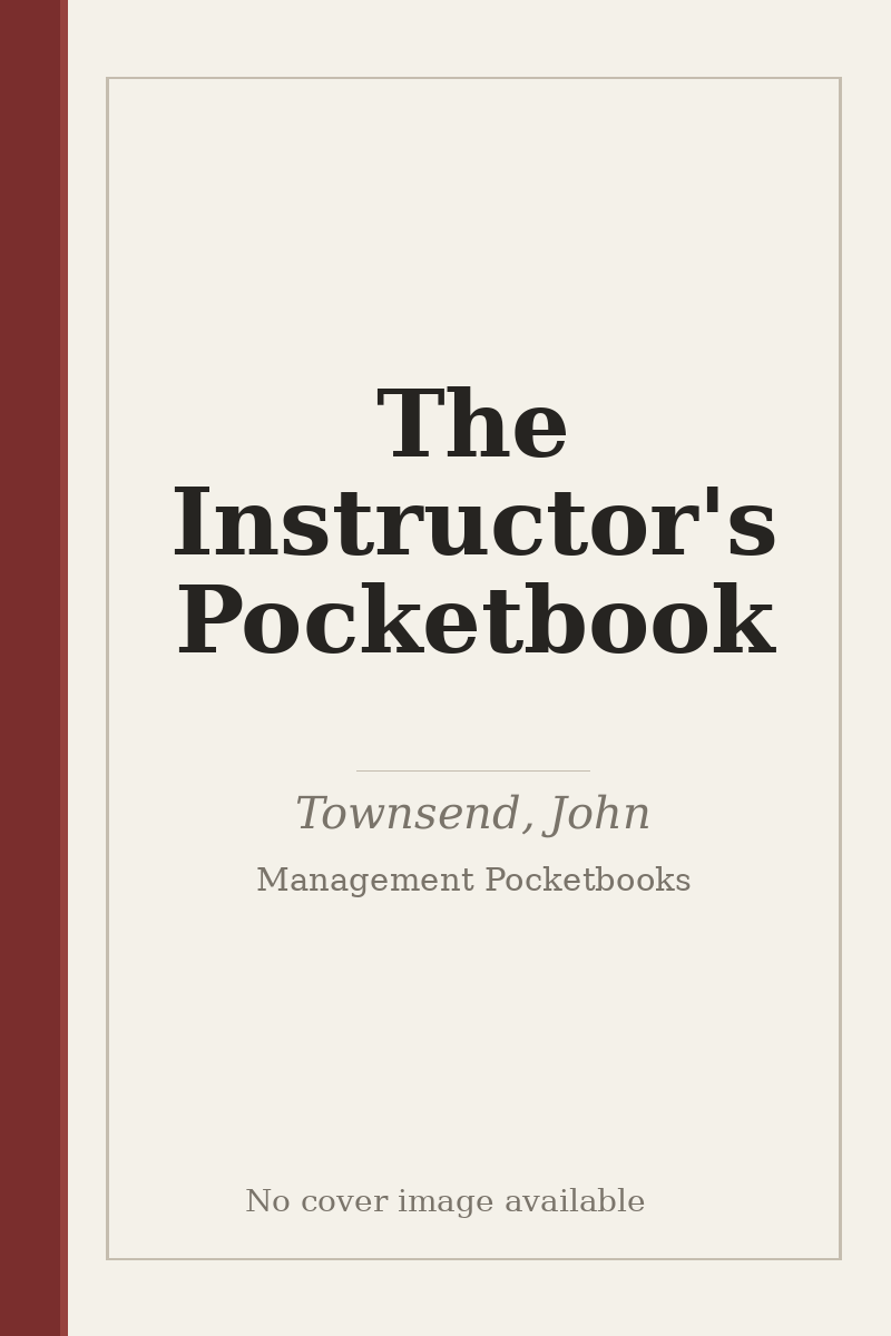 The Instructor's Pocketbook - no cover image available