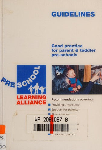 Good Practice for Parent and Toddler Pre-schools (Guidelines)